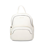 Zaino in Pelle Vegana Bianco Pierre Cardin