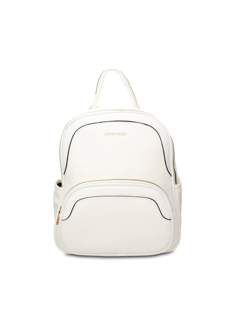 Zaino in Pelle Vegana Bianco
