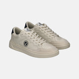 Scarpa stringata in Pelle Vegana Panna