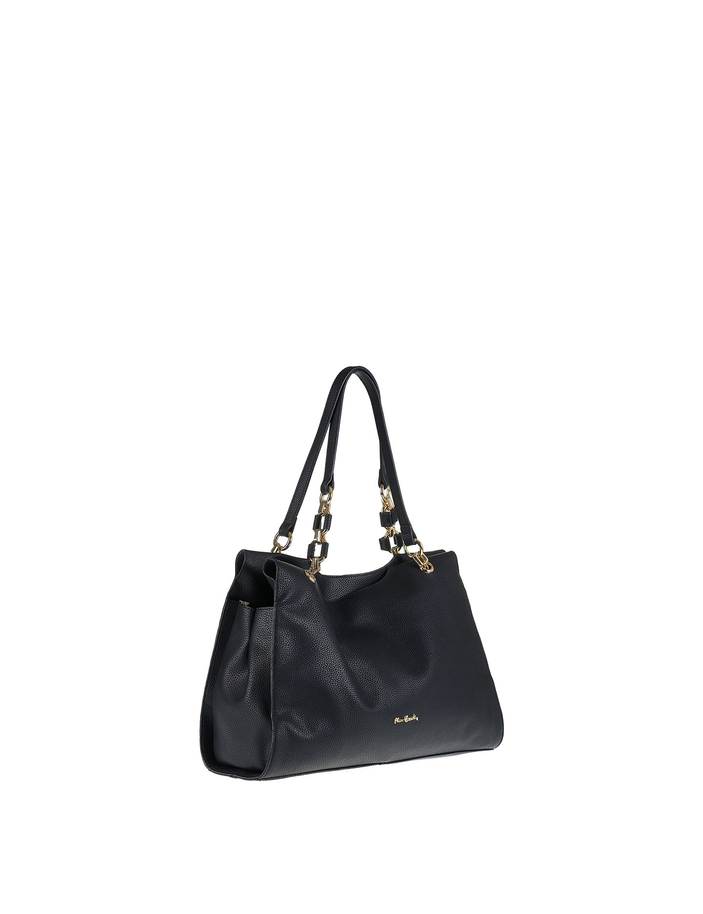 Borsa a Spalla in Vera Pelle Nero