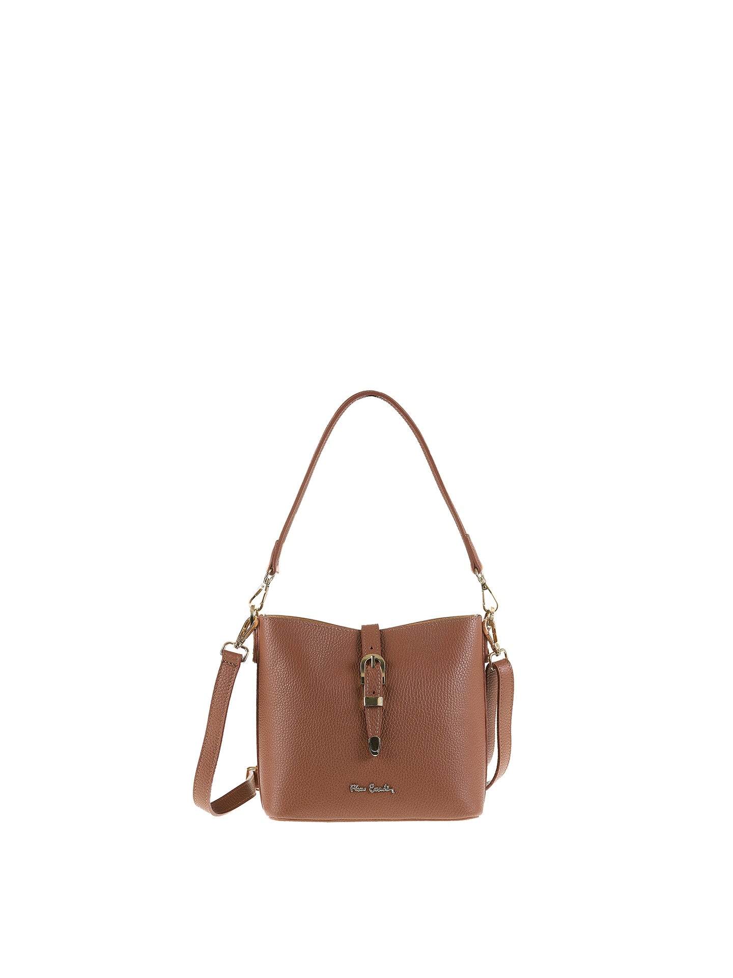Borsa a Spalla in Vera Pelle Cuoio Pierre Cardin