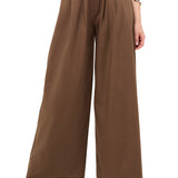 Pantaloni Donna Made in Italy in Cotone T.moro