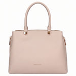 Borsa a Mano in Pelle Vegana Taupe Pierre Cardin