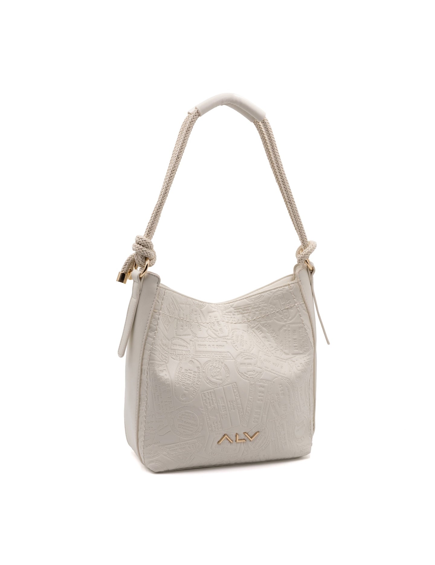 Borsa A Spalla da donna ALV - Bianco