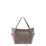 Borsa a Spalla in Vera Pelle Taupe Pierre Cardin