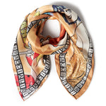 Foulard in Poliestere Multicolore Braccialini