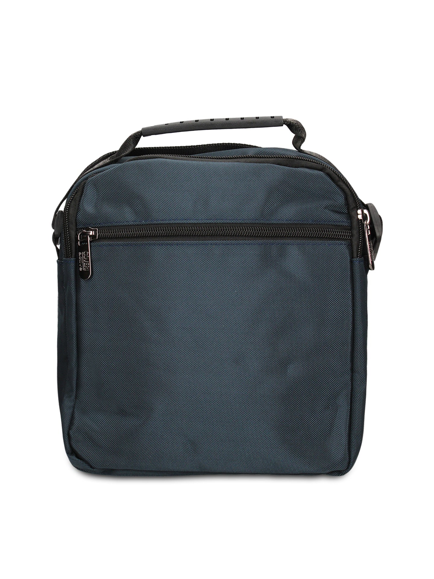 Borsa a Tracolla in 100% Pu Vegan Leather Blu