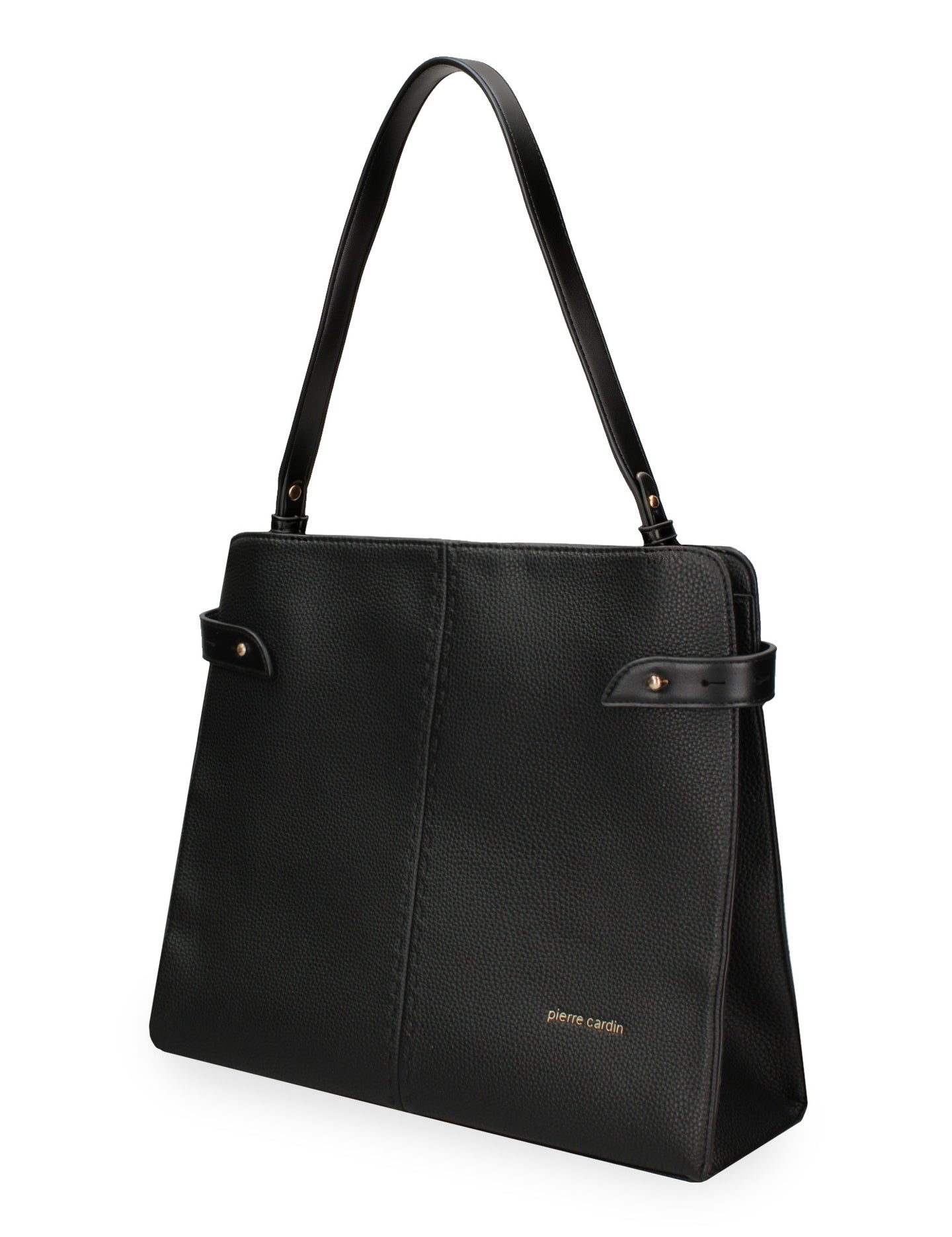 Borsa a Spalla in Pelle Vegana Nero