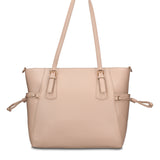 Borsa Shopper in Pelle Vegana Taupe