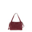 Borsa a Spalla in Vera Pelle Bordeaux Pierre Cardin