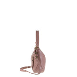 Borsa a Spalla in Vera Pelle Malva