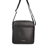 Borsa a Tracolla in Pelle Vegana Nero Pierre Cardin