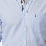 Camicia in Cotone Blu