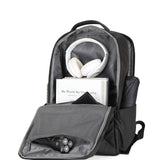 Zaino Unisex Erebus Elite in Poliestere Nero