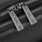Borsa a Mano in Vera Pelle Nero