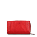 Portafoglio in Vera Pelle Rosso