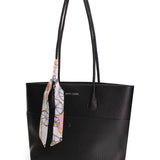 Borsa Shopper in Pelle Vegana Nero