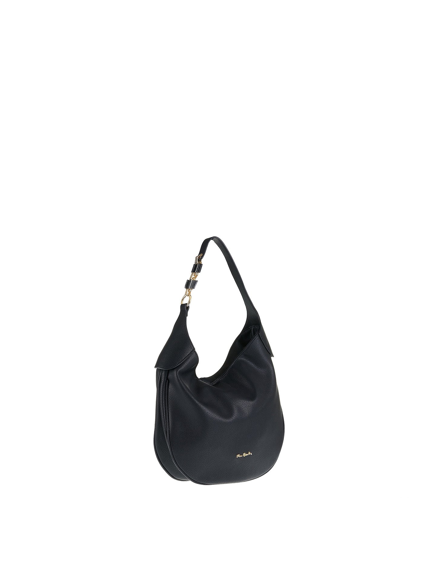 Borsa a Spalla in Vera Pelle Nero