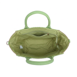 Borsa a Tracolla in Poliestere Verde