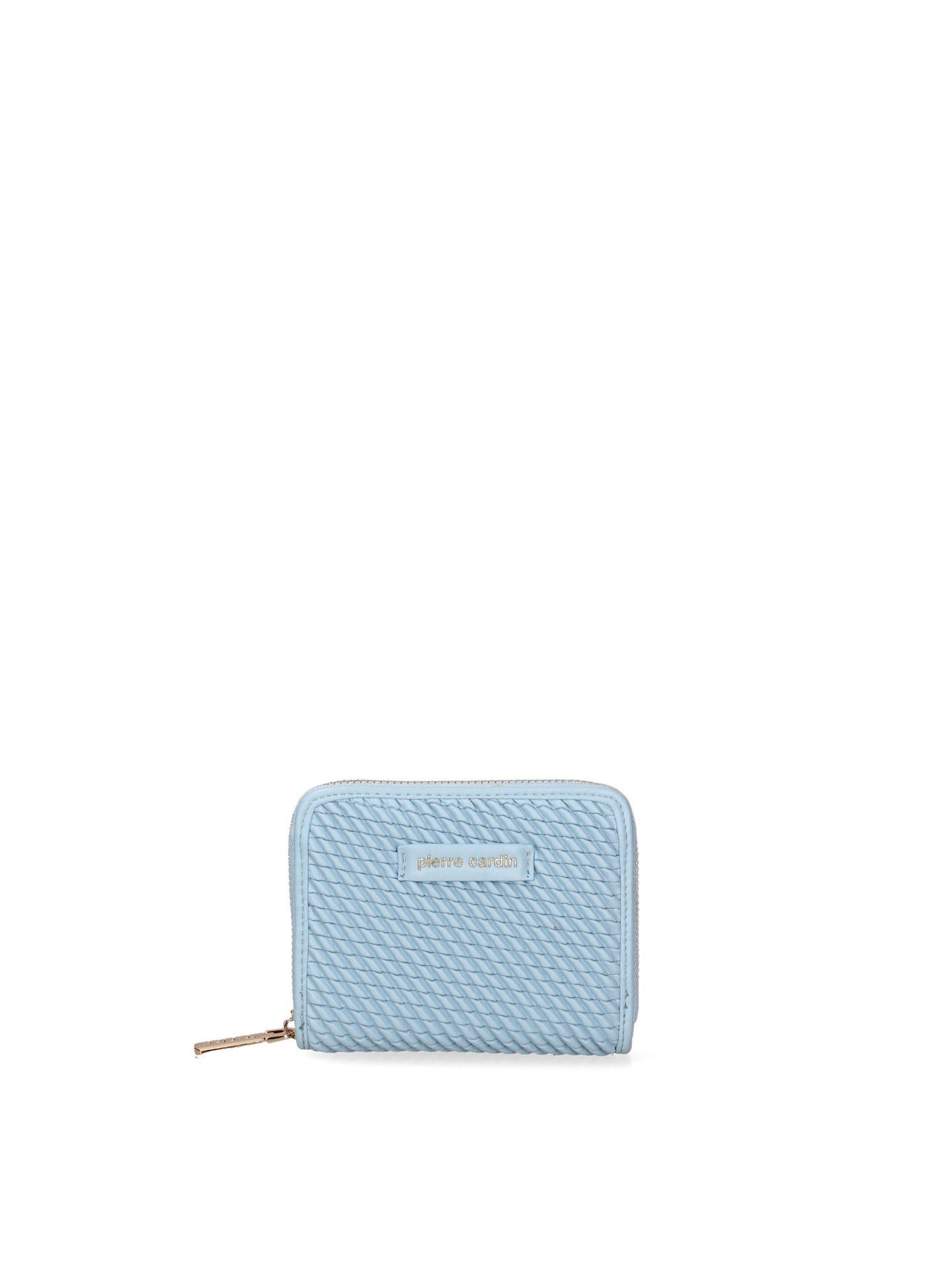Portafoglio Donna in Pelle Vegana Azzurro Pierre Cardin