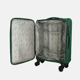 Borsa shopper in Poliestere Verde Militare