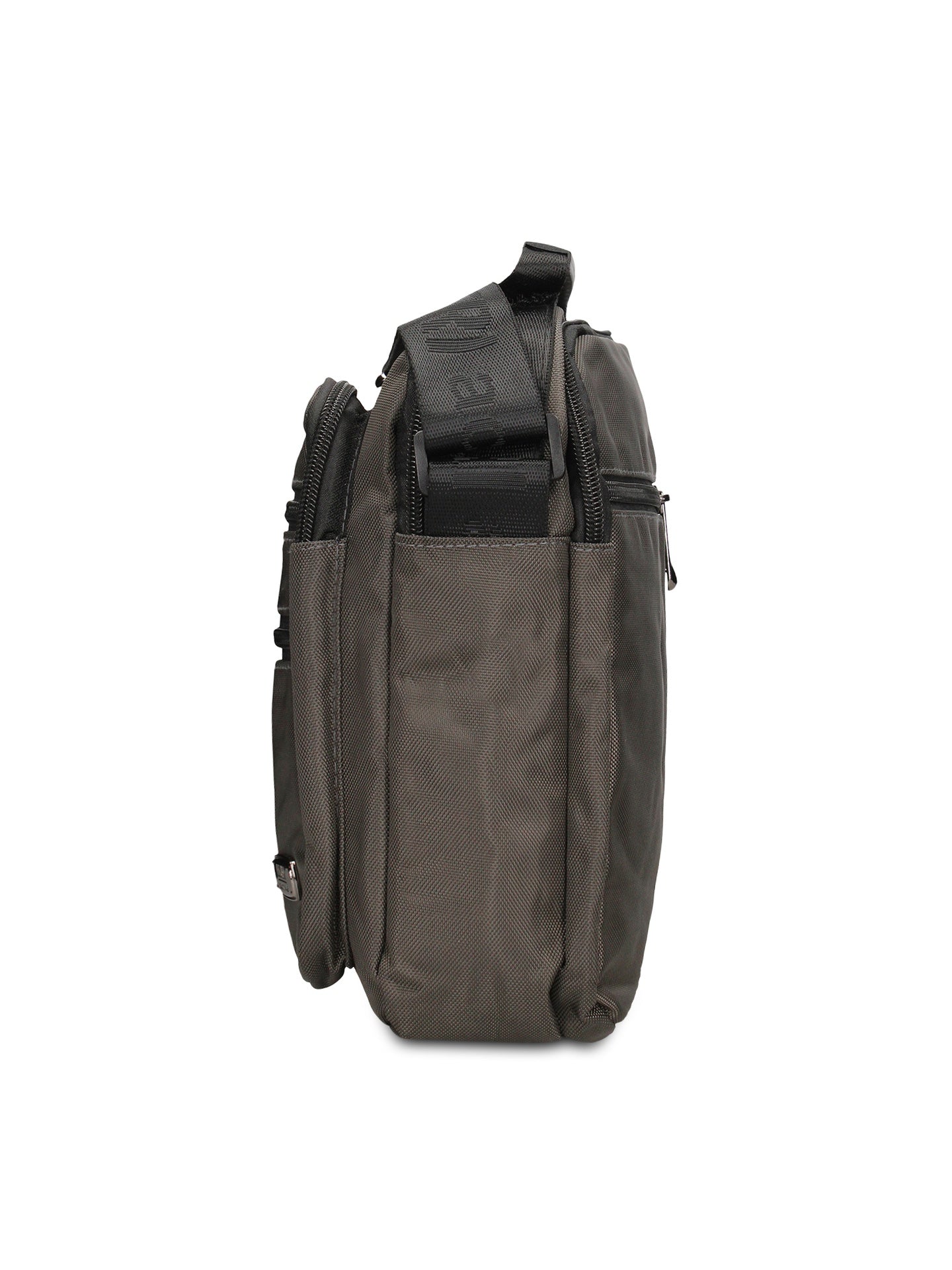Borsa a Tracolla in 100% Pu Vegan Leather Grigio