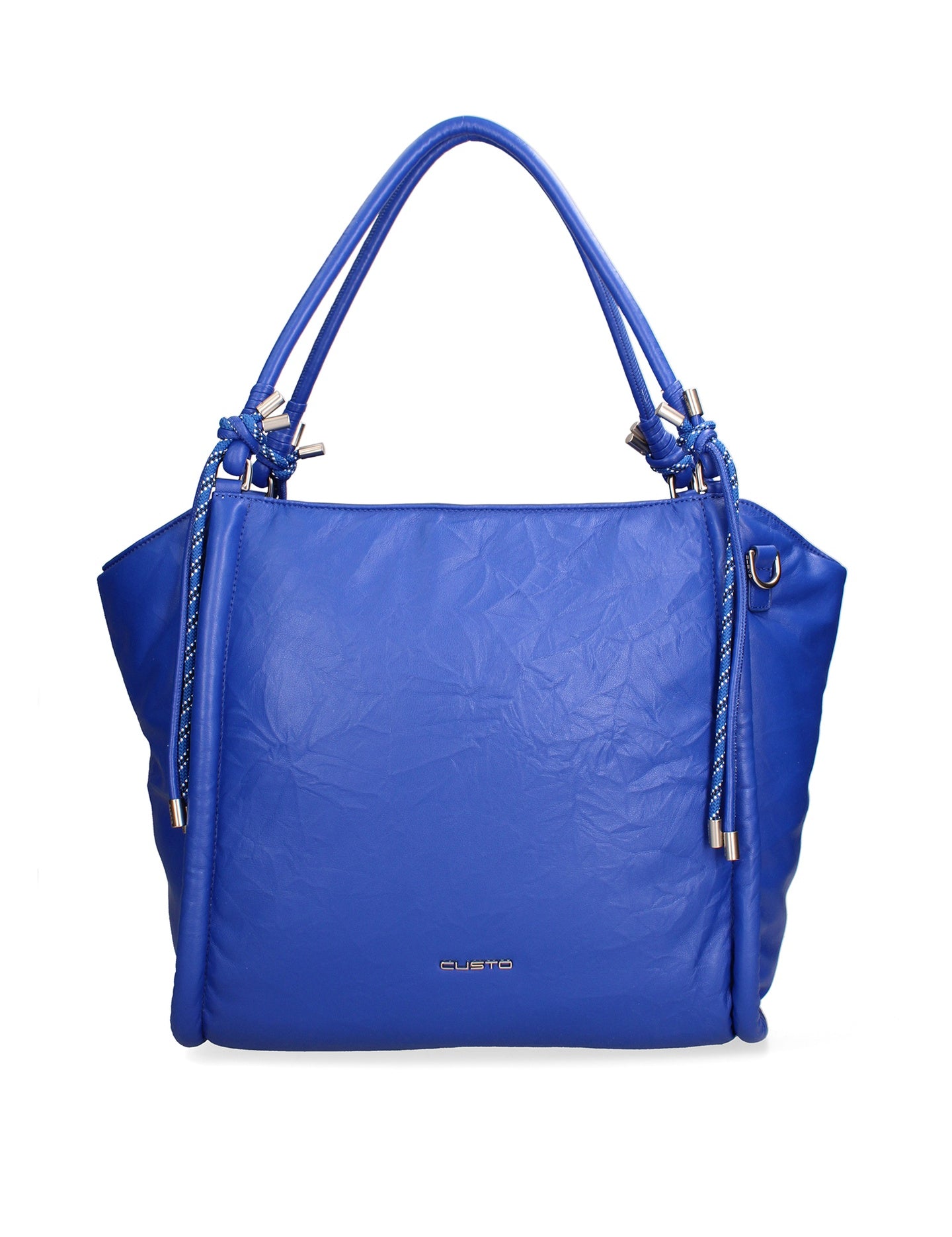 Borsa a spalla CUSTO - Bluette