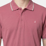 Camicia in Cotone Bordeaux