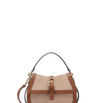 Borsa a Mano in Canvas Cuoio Furla