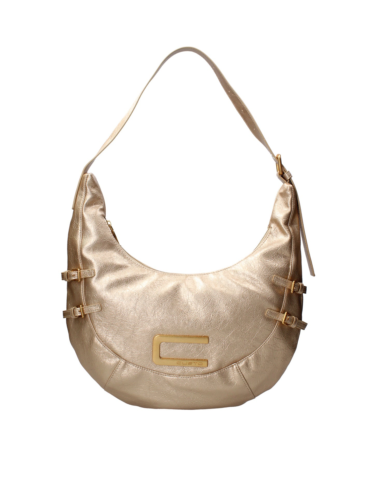 Borsa a spalla CUSTO - Oro