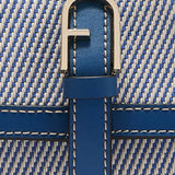 Blue Jeans Canvas Handbag