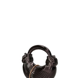 Voluta Borsa a Tracolla in Pvc Nero