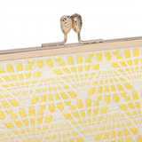 Borsa a Mano in Poliestere Giallo