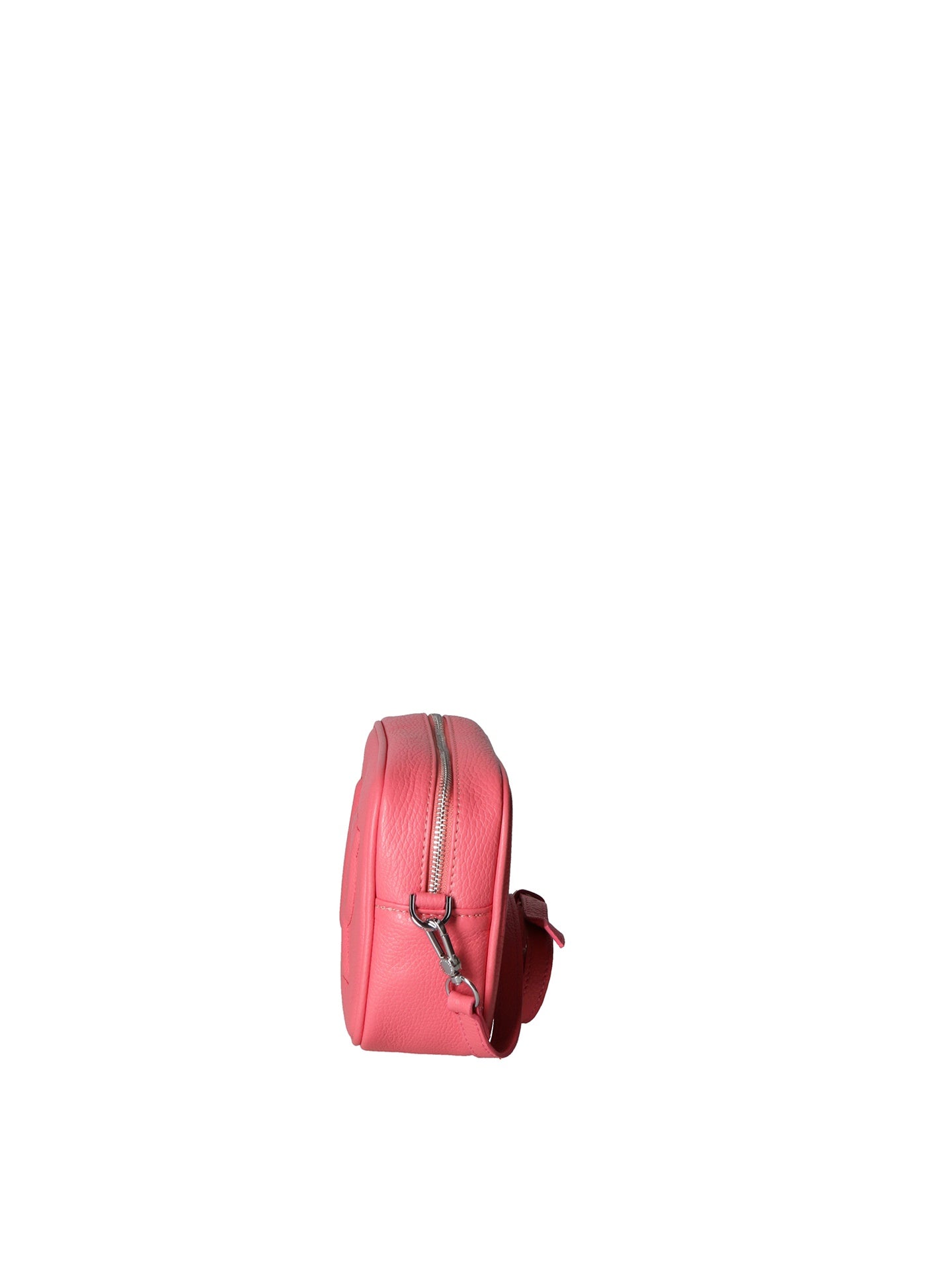 Borsa a Tracolla in Dollaro Leather Fucsia