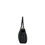 Borsa a Spalla in Vera Pelle Nero