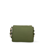 Borsa a Spalla in Vera Pelle Verde