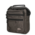 Borsa a Tracolla in 100% Pu Vegan Leather Grigio