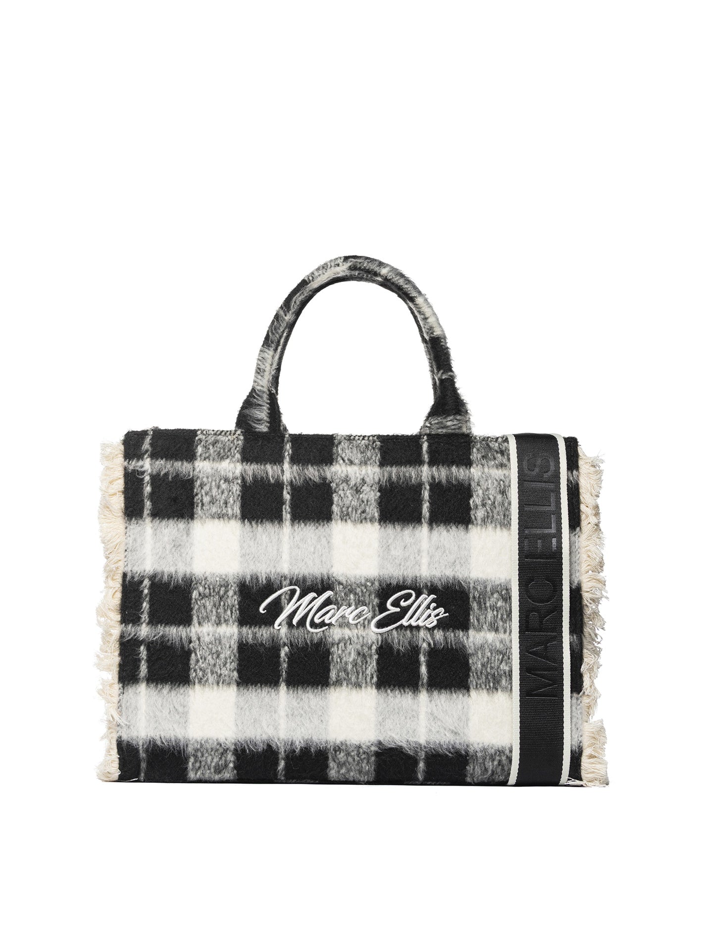 Buby Check L Borsa a spalla | Nero | Marc Ellis