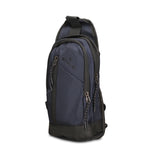 Marsupio in 100% Pu Vegan Leather Blu Scuro