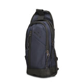 Marsupio in 100% Pu Vegan Leather Blu Scuro