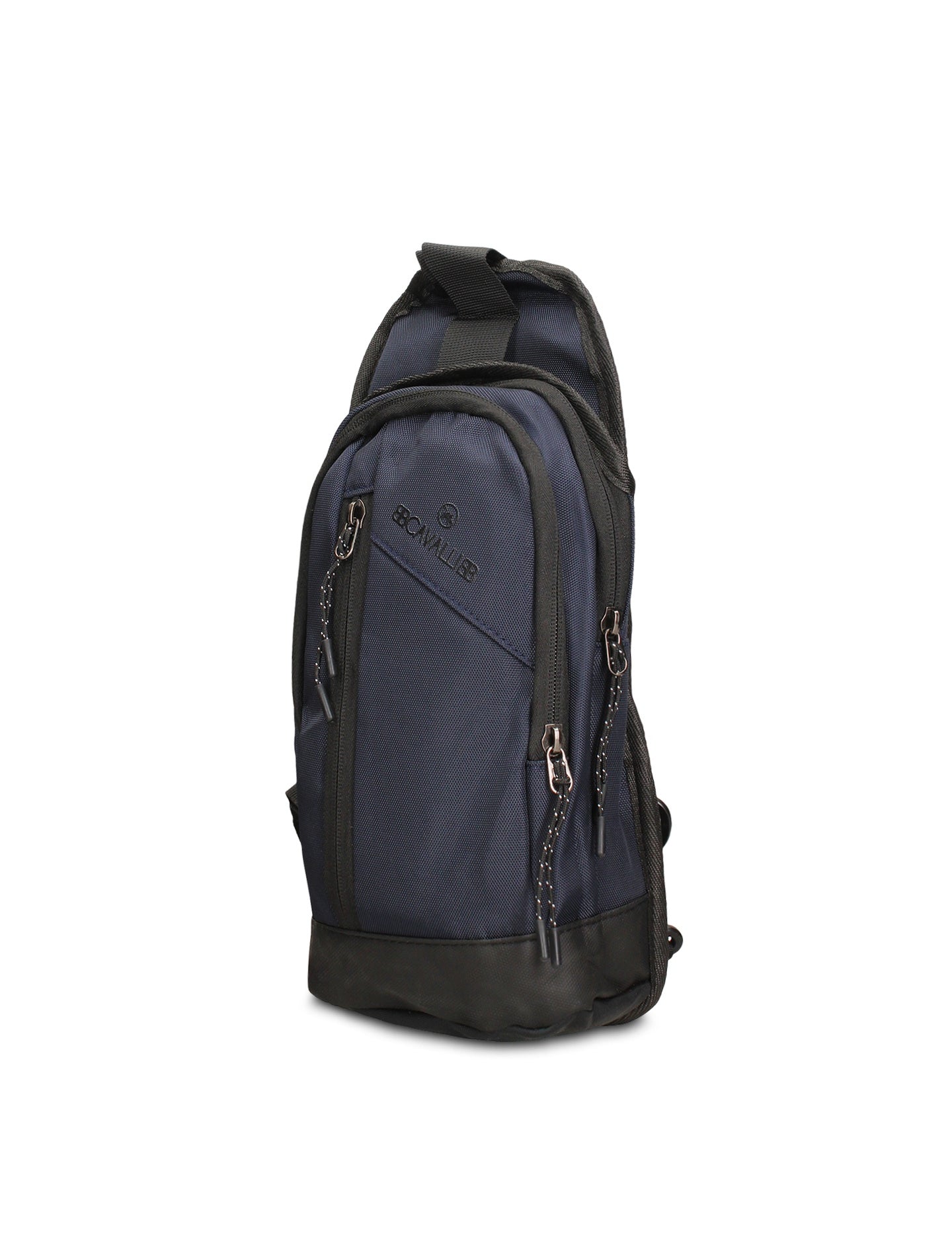 Marsupio in 100% Pu Vegan Leather Blu Scuro