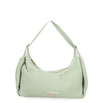 Borsa a Spalla in Polyester Verde Pierre Cardin