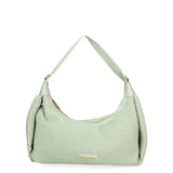 Borsa a Spalla in Polyester Verde Pierre Cardin