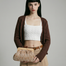 Borsa a Tracolla in Poliestere Beige Kassandra