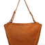 Borsa a Spalla in Vera Pelle Cuoio Scuro Chiara Ferretti