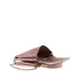 Borsa a Spalla in Vera Pelle Malva