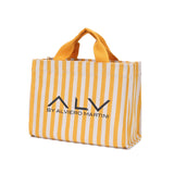 Borsa Shopper da donna ALV - Giallo