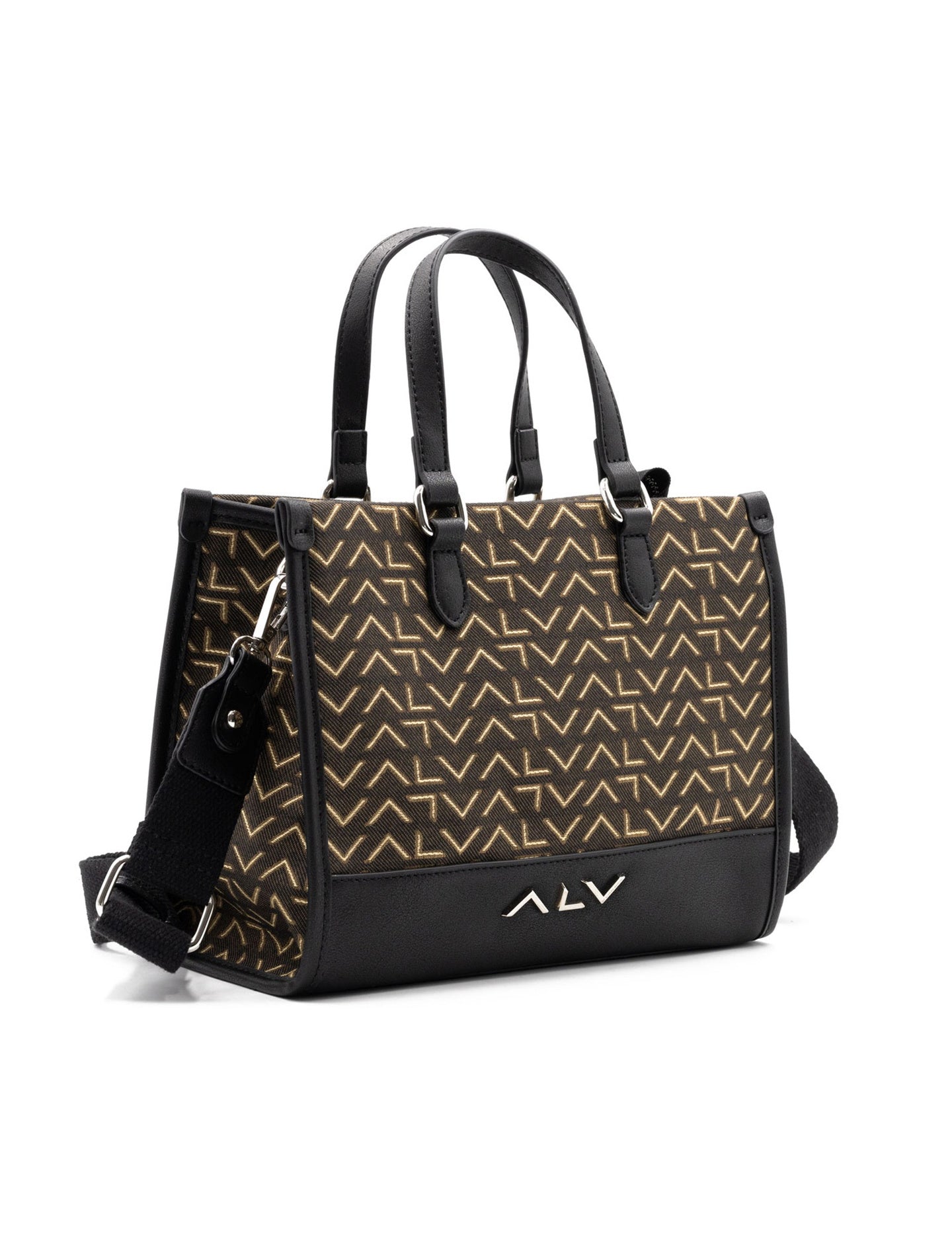 Borsa Shopper da donna ALV - Nero