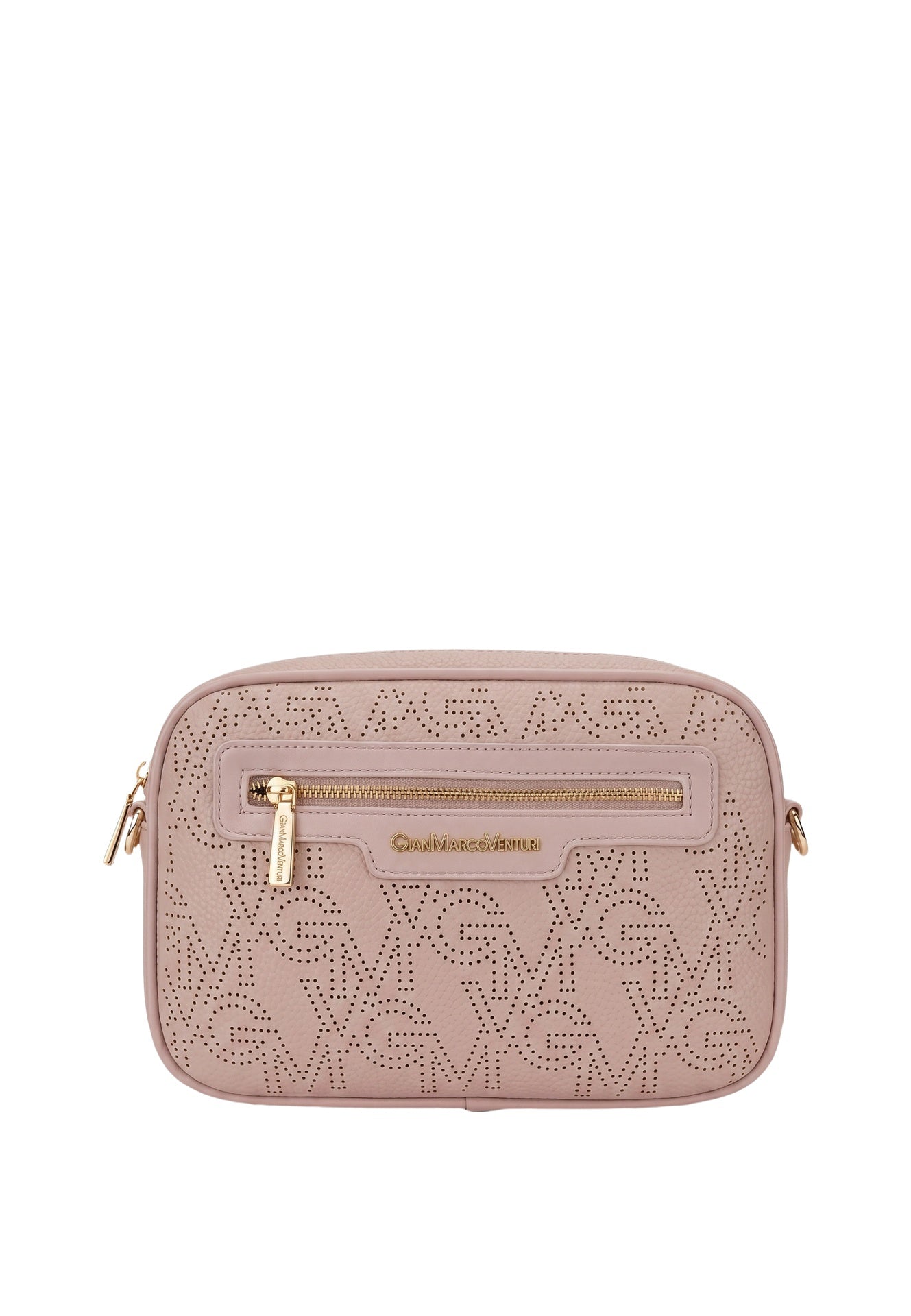 Borsa a tracolla in Pelle Vegana Rosa GianMarco Venturi