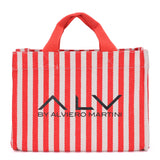 Borsa Shopper da donna ALV - Rosso